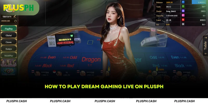 How to Play Dream Gaming Live on PlusPH
