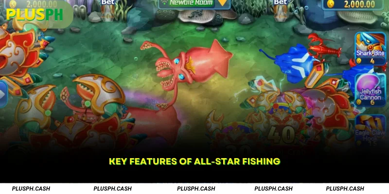 Key Features of All-Star Fishing